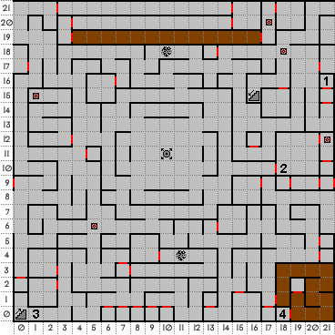 Dungeon: Temple of the Mad God Level 1