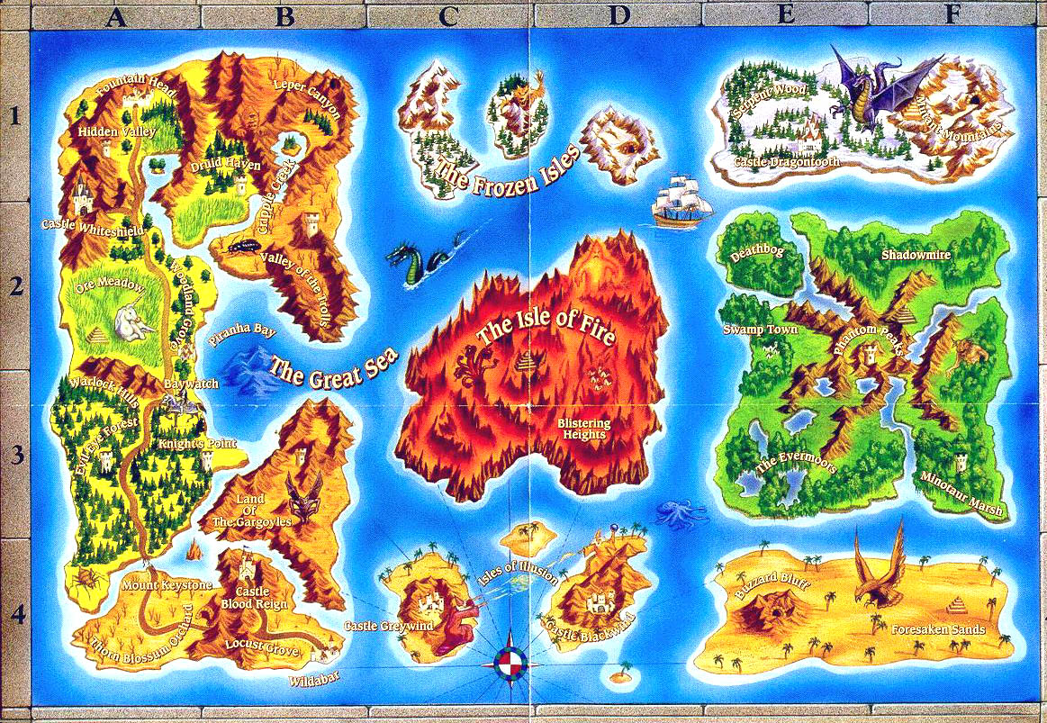 might and magic 1 maps