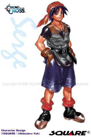 Chrono Cross Characters: Serge