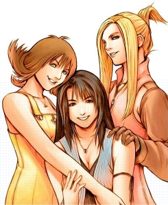 Selphie, Rinoa and Quistis- Friends forever and ever and ever and...