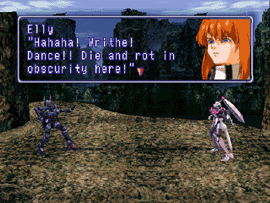 This is Elly's coolest line in the game :P