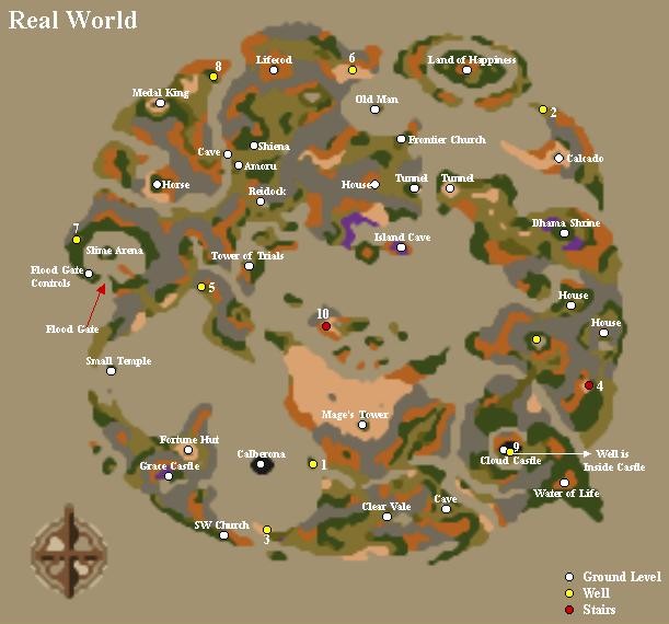 dragon quest viii maps