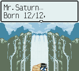 Mr. Saturn, born 12/12
