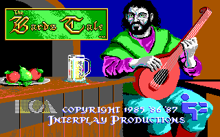 The Bard's Tale 1: PC Titlescreen